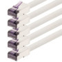 1aTTack.de - 0,15 m - Câble réseau CAT6a Superflex Ethernet Gigabit LAN RJ45 CAT6 A câble patch 10000 Mbit s SFTP PIMF 500 MHz c