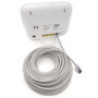 1aTTack.de - 0,15 m - Câble réseau CAT6a Superflex Ethernet Gigabit LAN RJ45 CAT6 A câble patch 10000 Mbit s SFTP PIMF 500 MHz c