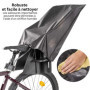 Zamboo Protection Pluie Porte Bebe Velo - Housse Imperméable Universelle pour Siege Velo Enfant Arrière (Compatible Römer, Hamax