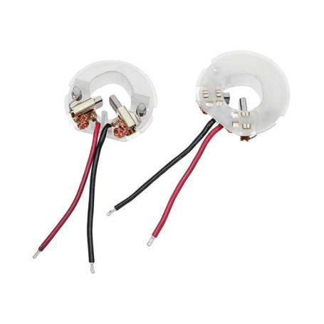 Lot de 2 supports de balais de charbon Trade-Shop avec charbons moteur compatibles avec visseuse sans fil Hilti SFC 22-A SFC22-A