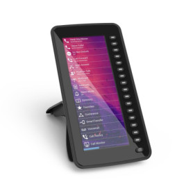 Snom D7C Module d'Extension pour TéLéPhone Fixe sans Fil - éCran USB - 48 Boutons Programmables - Connexion USB - Compatible 