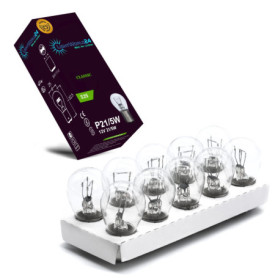 Lightworld24 Lot de 10 ampoules BAY15D P21W/5W pour feu stop arrière 12V 21W 5W