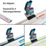 Adaptateur de rail de guidage professionnel pour Bosch GKF 12V-8 pour Makita/Bosch/Festool/Mafell Rail de guidage défonceuse