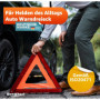OwnWheel Triangle d'urgence Voiture & Voiture - Rouge - Triangle de Panne d'urgence - Triangle de signalisation pour Le Code de 