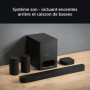 Sony BRAVIA Theatre System 6 – Son Enveloppant 5.1.2ch canaux | 1000 W | Enceintes arrière et Caisson de Basses Inclus | Dolby A