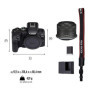 Canon EOS R10 Appareil Photo Hybride Format APS-C 24 Mpixels Noir Plus Objectif Canon RF-S 18-45mm F4.5-6.3 is STM Standard