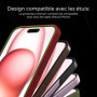 Deppa [2 pièces Verre Trempé Iphone 15/Iphone 16 (6.1') [Couverture Complète] Avec Kit d’Installation Facile - Film de Vitre Pro
