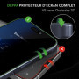 Deppa |2 pièces| Verre Trempé Anti Espion Iphone 15/Iphone 16 (6.1') [Couverture Complète] Avec Kit d’Installation Facile - Film