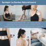 TERAPIO Électrostimulateur Anti Douleur TENS Sans Fil. Appareil TENS Portable. Neurostimulateur Musculaire avec Télécommande. Re