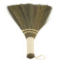 MAGT Petit Balai Manuel de Paille Tressé - Mini Brosse à Main pour Nettoyage de Bureau