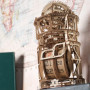 UGEARS Puzzles 3D en Bois pour Adultes - Horloge de Table astronomique avec Tourbillon - Horloge mécanique Fonctionnelle - Kit M