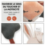 hauck Mobile Pour Lit Parapluie, Arche de Jeux Bébé, Jouet Sensoriel - Avec Hochet Peluche Détachable - Pliable et Transportable