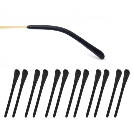 SCSpecial Monture de lunettes de protection anti-dérapante en silicone - Noir