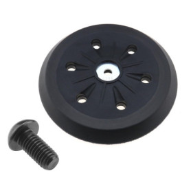 YINETTECH Crochet et Boucle Support Pad 6 Pouces 150mm 6 trous Compatible avec DeWalt D26410 Compatible avec Metabo SX E 425 XL 