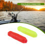 VGOL Lot de 30 connecteurs élastiques pour canne à pêche - 16,4 mm - Accessoires pour canne à pêche