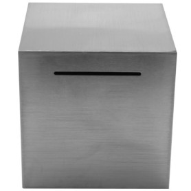 Giilayky Tirelire en Acier Inoxydable, Coffre-Fort Safe Box pour Enfants, Ne Peut Sauver Que la Tirelire Ne Peut êTre RetiréE