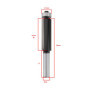 eMagTech 1 Fraise à Affleurer Tige de 8mm Diamètre de Coupe de 12,7mm NL 41mm Convient Aux Fraiseuses Manuelles Aux Fraiseuses d