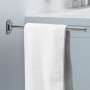 LDUDU Porte Serviette Salle de Bain 180°Rotatives Porte Serviette Murale Extensible de 40 à 60 cm Barre Porte Serviettes en Acie