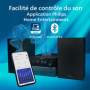 Philips TAM3505M2 Hi FI Microchaîne, Bluetooth, Lecteur CD, USB, Radio FM et Dab Auracast, 85% matières recyclées après consomma