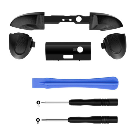 Mcbazel Boutons de Remplacement LB RB, Boutons de Pare-chocs avec Kit de Tournevis T6 et T8, Kit de Réparation LB RB LT RT Compa