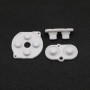 eMagTech Lot de 2 Coussinets en Caoutchouc conducteur pour Boutons de Manette, Blanc, pièce de Rechange Compatible avec Manette 