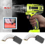 ECSiNG 20pcs Brosses à Charbon Moteur Remplacement Universel Brosse à Charbon Accessoires pour Outils Électriques Scies Circulai
