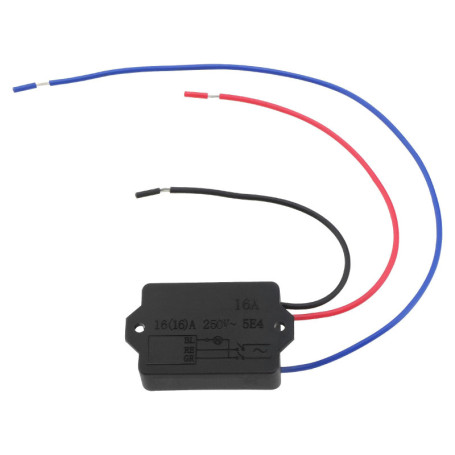 ECSiNG Module de Démarrage Progressif 250V 16A Interrupteur de Démarrage Progressif Outil Électrique Limiteur de Courant de Déma