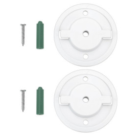 ECSiNG Lot de 2 Bases de Montage Murales pour Caméra Intelligente TL70 Accessoires Compatible avec Tapo C200 Compatible avec TP-