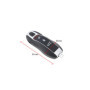 LT Easiyl Étui pour Clé Télécommande à 3 Boutons Compatible avec Panamera Compatible avec Macan Compatible avec Boxster 81 X 33 