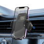 YISH Porte Telephone Voiture：360° Rotation Support Telephone Voiture, [Clip Amélioré] Socles de Téléphone Portable pour Automobi