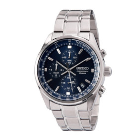 Seiko Homme Analogique Quartz Japonais Montre avec Bracelet en Acier Inoxydable SSB377P1