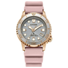 Citizen Femme Analogique Energie Solaire Montre avec Bracelet en Caoutchouc EO2023-00A