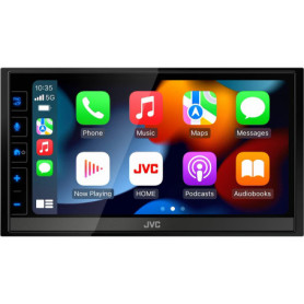 JVC KW-M785DBW Autoradio multimédia avec CarPlay sans Fil et AndroidAuto sans Fil (4 x 50 W, Dab+/FM, Bluetooth, 3 x pré-Sorties