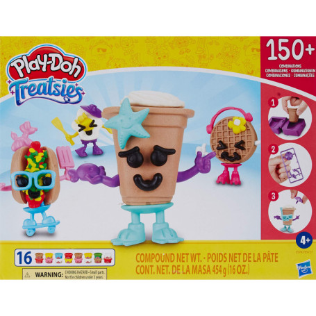 Playdoh Treatsies Break Time Coffee Ensemble de 150 combinaisons