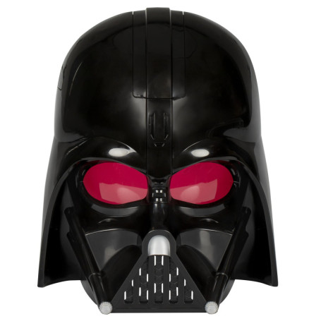 Star Wars Masque Électronique Dark Vador avec Effets Sonores et Phrases, Sangle Ajustable, Accessoire de Déguisement pour Filles