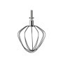 Kenwood Fouet en acier inoxydable KAT51.000SS - Accessoire pour robot de cuisine Kenwood - Fouet ballon compatible avec tous les