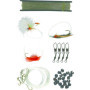 BCB OTAN NATO Kit de pêche pour Radeau de Sauvetage Transparent, Taille Unique