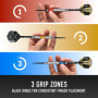 Harrows Jeu de fléchettes Combat 90 % tungstène pointe en acier I 21 g à 30 g Tous poids disponibles I énorme lot de 17 pièces a