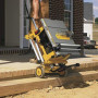 DEWALT - Piètement Roulant pour Scies à Table - DE7400-XJ - Support Stationnaire Léger et Facilement Transportable en Aluminium 