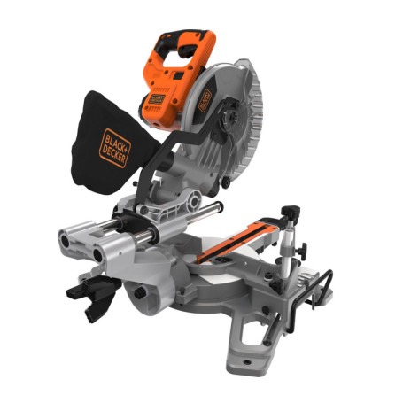 BLACK+DECKER Scie à Onglet Puissante 1500 W - Pour le Tronçonnage et le Sciage d’Onglet - Outillage Electroportatif - Idéale Pou