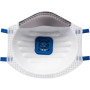 Portwest P201-FFP2 Feinstaubmaske P201WHR FFP2 Valved Respirator, Blanc, Taille Unique (Lot de 10) Homme