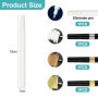 NYGGTYK Stylo De Marqueur en 3 Pièces, Stylo D'Élimination 1-Pièce, Stylo Graffiti Multifonction, Stylo De Marqueur Chromé De Ch