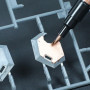NYGGTYK Stylo De Marqueur en 3 Pièces, Stylo D'Élimination 1-Pièce, Stylo Graffiti Multifonction, Stylo De Marqueur Chromé De Ch