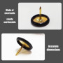 Lot de 200 épingles à tête ronde pour tableau d'affichage - Outils de fixation de papier - Accessoires de bricolage - Aiguilles 