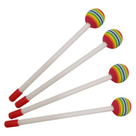 4 Morceaux De Pilons Colorés, Instruments De Percussion Pour Enfants, Jouets Pour Enfants, Accessoires D'Instruments De Musique,