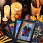 Xrten 78 Cartes Future Jeu de la Vente dans la Boîte Colorée, Jeu de Tarot Divinatoire à découvrir