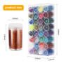 32 Pièces Poudre Brillante, Paillettes pour Loisirs Creatifs pour Les Enfants et Adultes, Utilisé pour faire des cartes, des déc