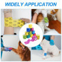 Lixiluxia 12 Rouleaux Bandage Medical Autoadhésif, Bande Auto-adhésif Elastiques, Cohésifs Bandes Adhésifs, Cohesive Bandages, p