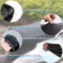SPEACOUR 2 PCS Housse de Siège de Moto en PU Protège-siège de Moto Universelle Couvre-Selle de Moto Imperméable Housse de Banque