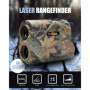 BIJIA Télémètre de tir à l'arc Laser Multifonction de 1000m pour la Chasse à l'arc,Le tir,Le Golf,Le Camping avec Correction de 